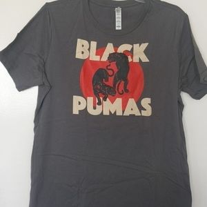 Dark gray Black Pumas cotton t-shirt (women's L)